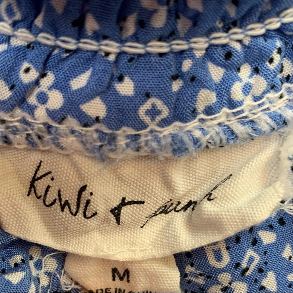 Kiwi And Punch Blue Patterned Romper - image 6
